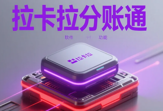 一键接入，全程自动，拉卡拉让分账变得毫无压力