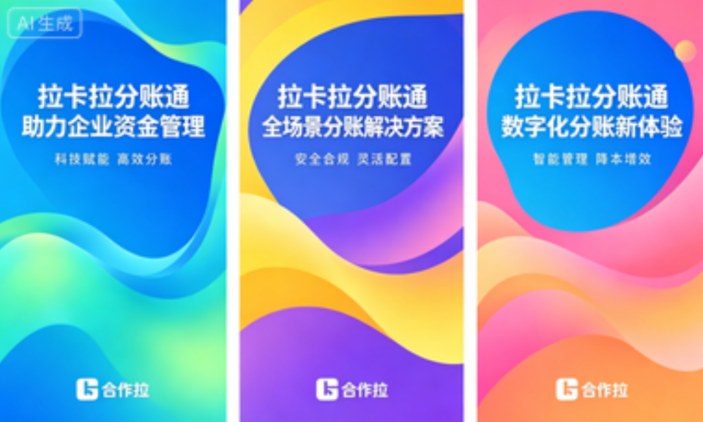 拉卡拉智能分账，支持无限级分润，连锁扩张无后顾之忧