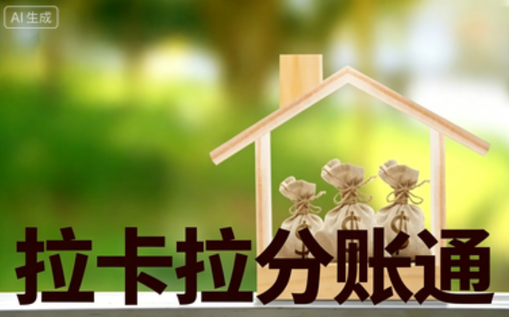拉卡拉分账通确保每一笔钱都到该去的地方
