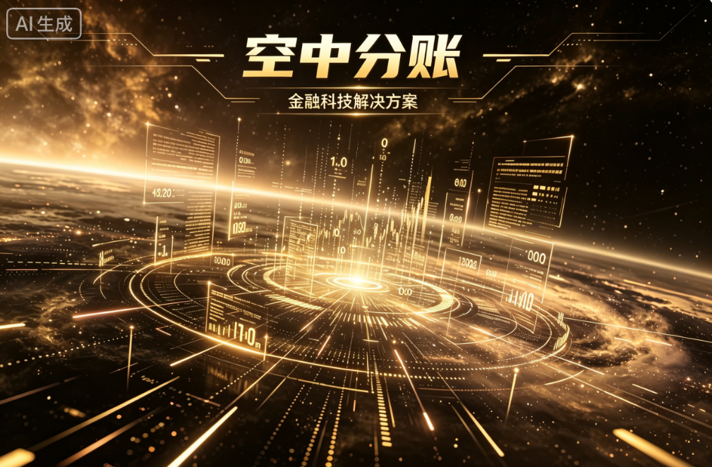 让财务不再加班，空中智能分账系统一键搞定资金分流