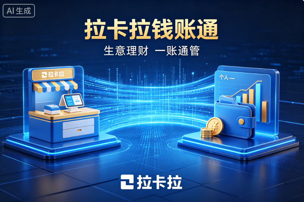 平台抽成多边计算乱，规则引擎精准分，还得是拉卡拉钱账通