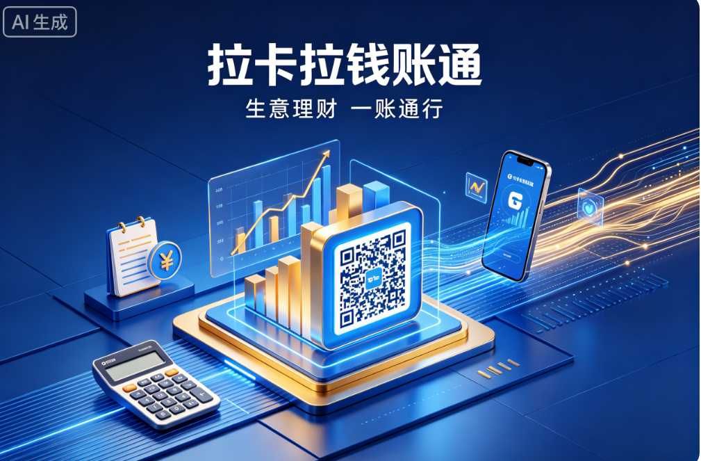 渠道返点按阶梯累进计算，拉卡拉钱账通分段执行，每档精准无误