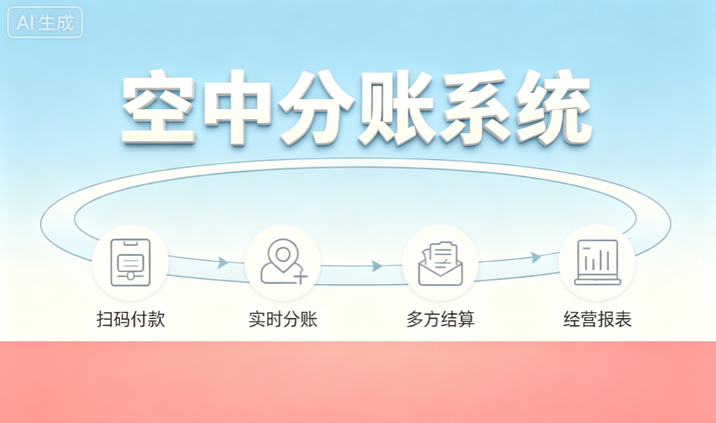 手动分账拆账不麻烦吗？快用空中分账，系统全搞定