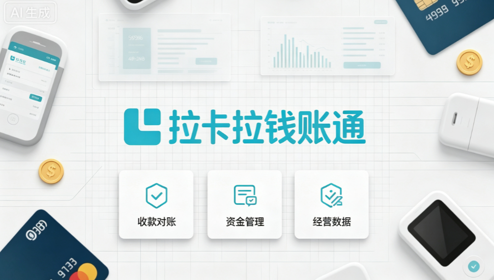 拉卡拉钱账通就那么好？分账精准，高效，不出错，就是那么好用