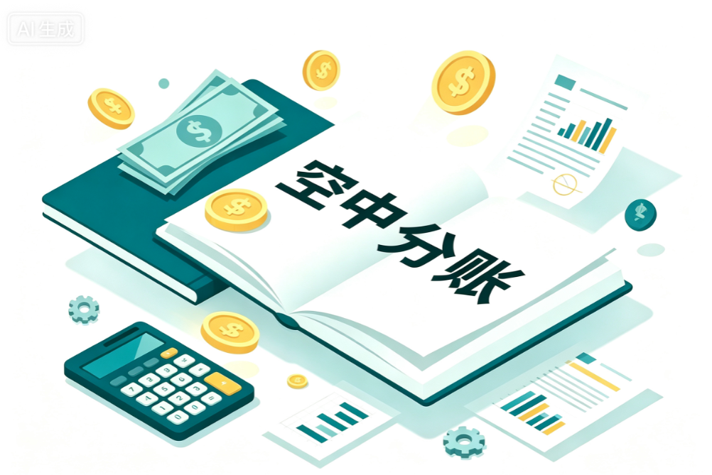 不用再手动算账分钱了，空中智能分账一键分润